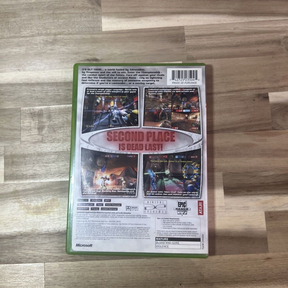 Unreal Championship - Microsoft Xbox - Picture 2 of 3